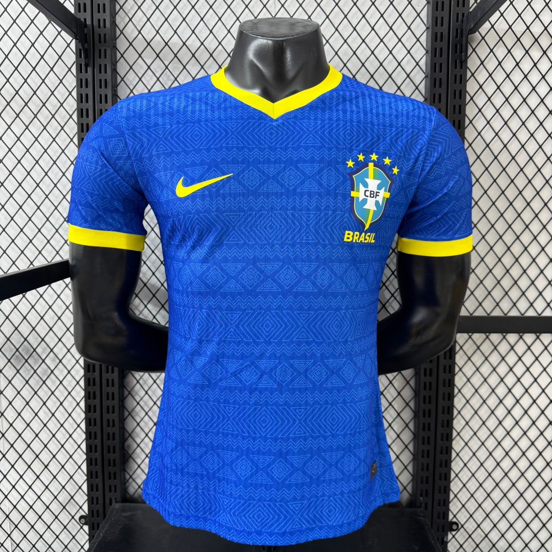 Maillot de football Brésil 25/26 Le 12, bleu, spécial joueur, maillot de sport pour fans de football.