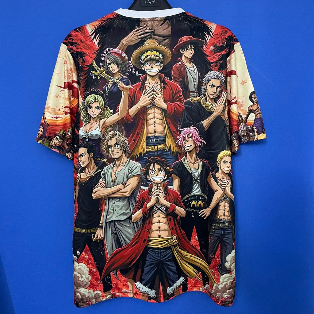 Maillot de sport pour enfants 25/26 ans, design japonais anime, marque Le 12 -ème Maillot, motif coloré et dynamique.
