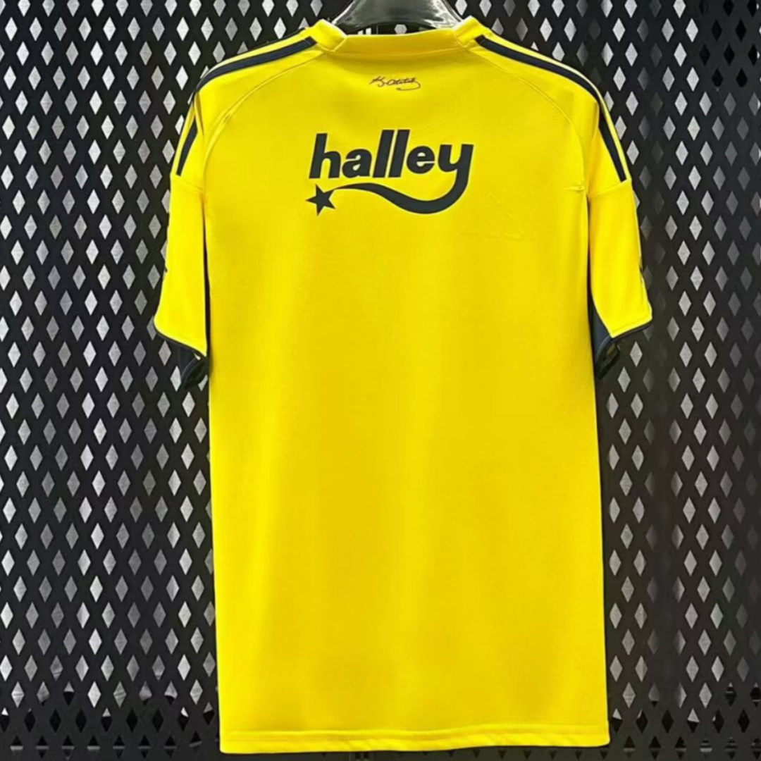 Maillot extérieur Fenerbahce 25/26 Le 12 -ème Maillot, maillot de football avec logo de l'équipe et design sportif.