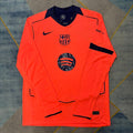 Maillot extérieur à manches longues Le 12 -ème Barcelone 25/26, maillot de football pour enfants, vue de face.