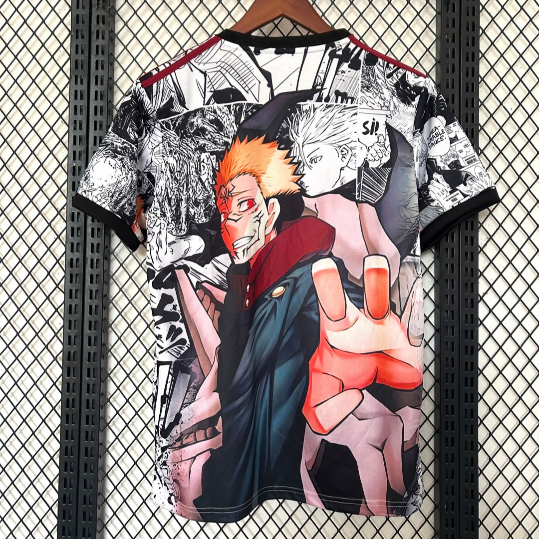 Maillot de style anime japonais 2024 Le 12 -ème Maillot, design spécial, coloré avec motifs inspirés de l'anime japonais.