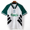Maillot extérieur rétro Liverpool 1993-1995 de la marque Le 12, maillot de football vintage avec logo et design original.