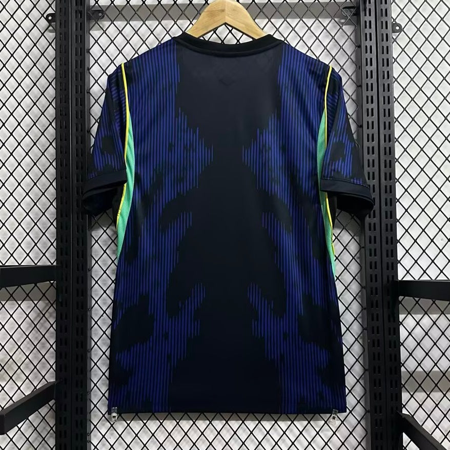 Maillot extérieur Brésil 25/26 Le 12 -ème Maillot, maillot de football avec couleurs vives et logo officiel, vue de face