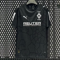 Maillot third Borussia Mönchengladbach Le 12 -ème Maillot, maillot de football bleu avec logo et détails du club.