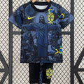 Ensemble enfant 24/25 ans Le 12 -ème Maillot, costume brésilien noir spécial pour enfants, costume de football ou carnaval.