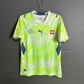 Maillot de football Suisse troisième 25/26 Le 12 –ème Maillot, maillot orange avec logo de la Suisse, vue de face