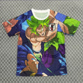Maillot pour enfants 25/26 ans Le 12 -ème Maillot, design anime japonais vert avec motifs spéciaux.