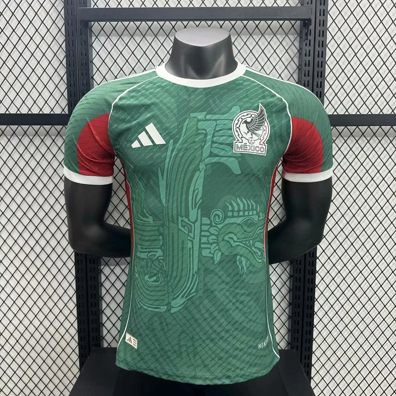 Maillot Mexique concept 2025 de Le 12 -ème Maillot, vue front avec design moderne et couleurs vives.