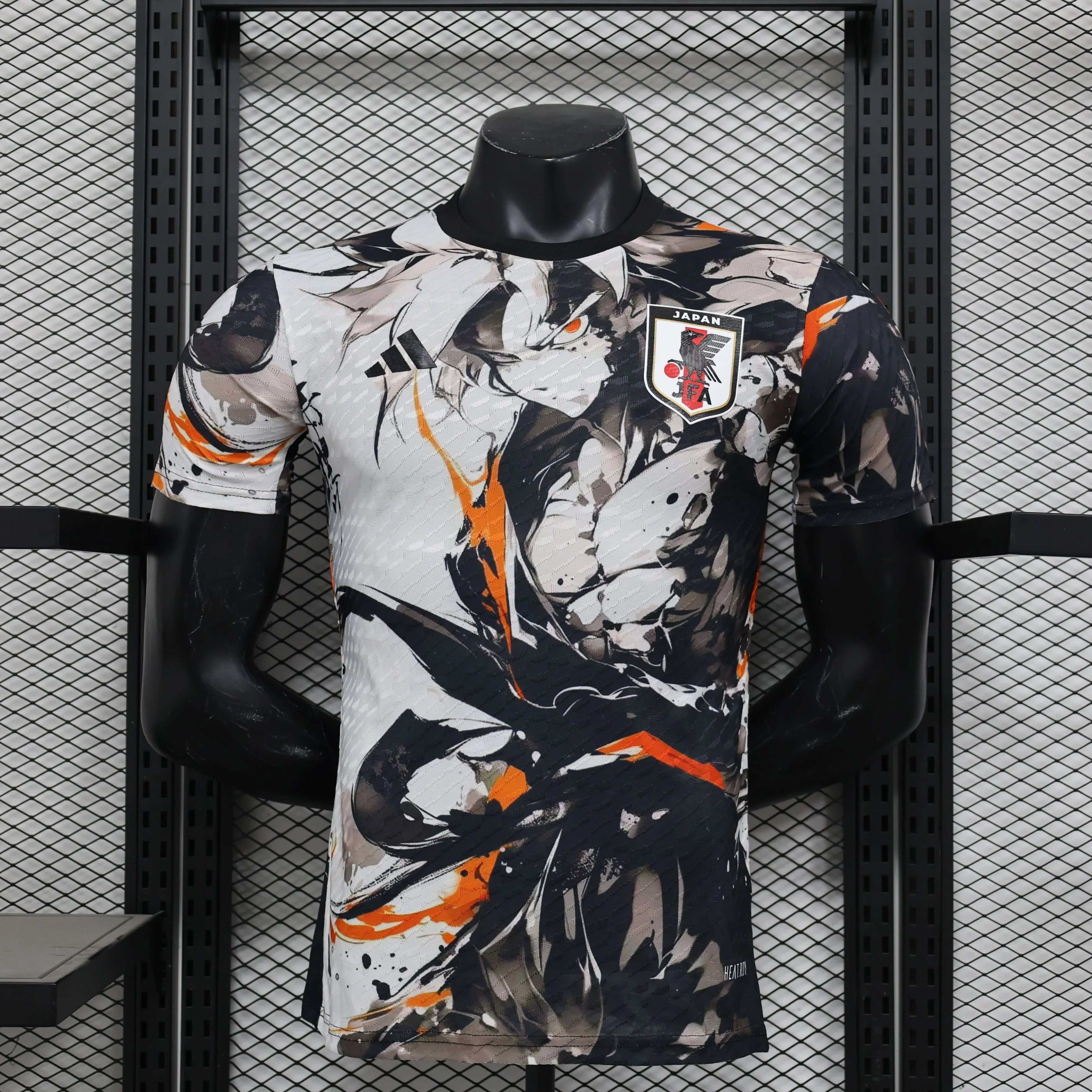 Maillot de football Japon Concept 2025-2026 de Le 12 -ème, vue de face avec motifs et logo du Japon.