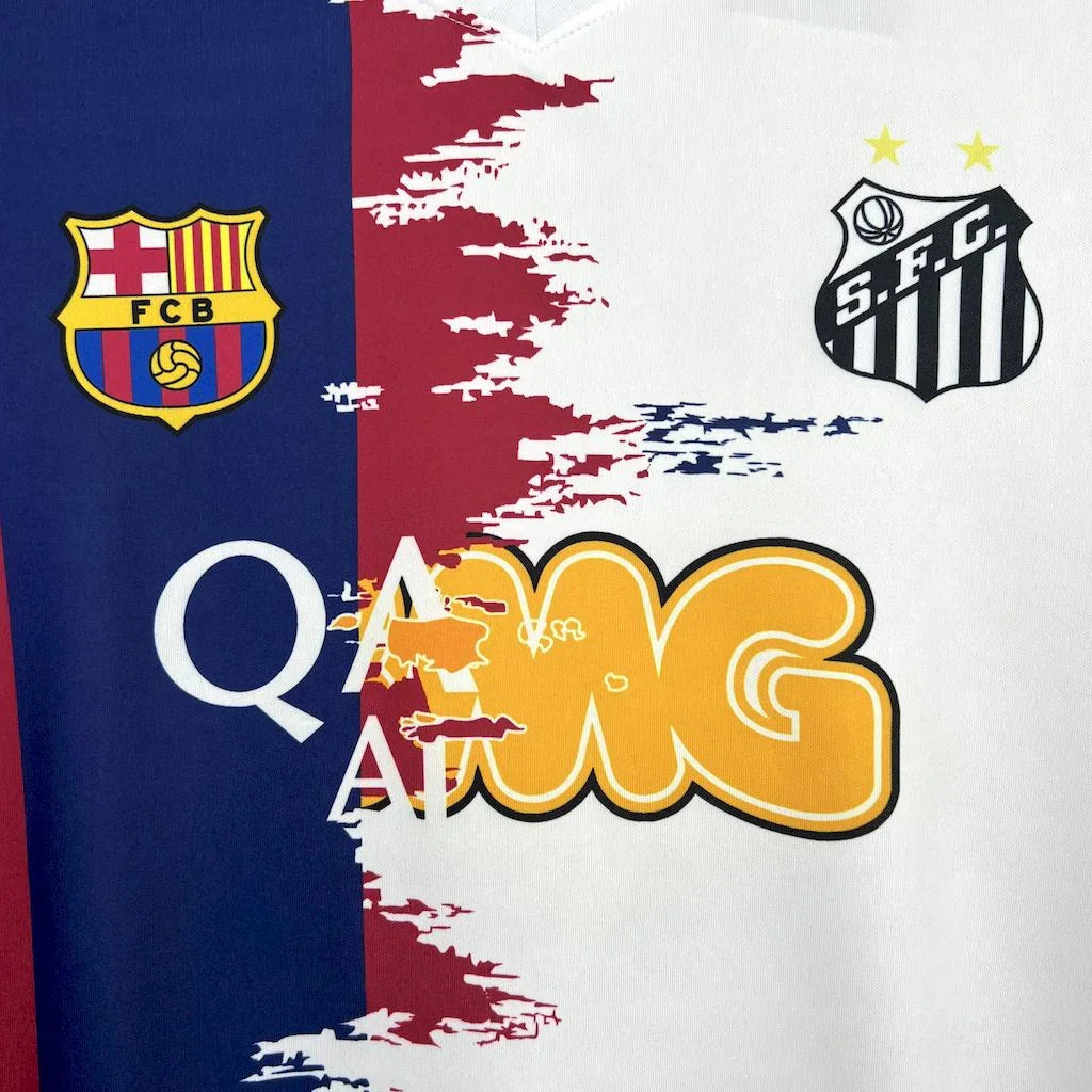 Maillot Neymar concept 2025-26 de Le 12-ème Maillot, maillot de football avec logo et design moderne, vue de face.