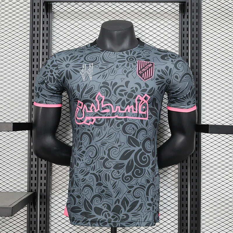 Maillot 2024 Palestine de la marque Le 12 -ème Maillot, vue frontale avec logo et design officiel.