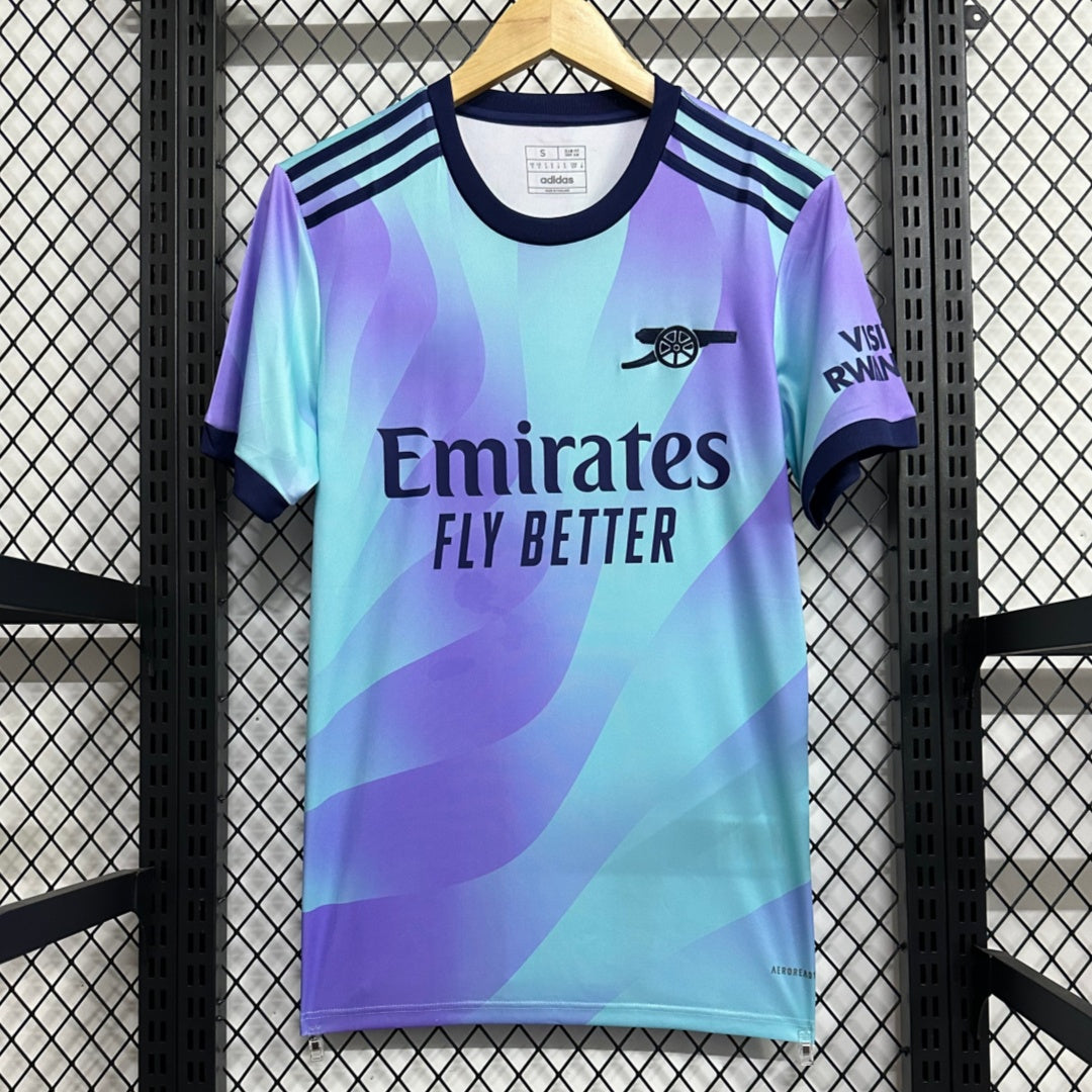 Maillot Arsenal 24/25 Third Le 12 -ème Maillot, maillot de football avec logo et design distinctif, vue de face.
