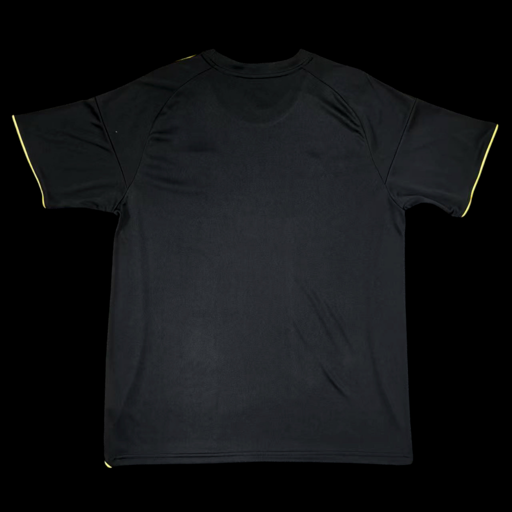 Maillot de football Fulham Third 25/26 Le 12 -ème Maillot, maillot bleu avec logo du club sur le devant.