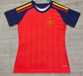 Maillot domicile femme Espagne 25/26 Le 12 -ème Maillot, maillot de football avec couleurs officielles et logo espagnol.