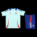 Ensemble Espagne de Le 12 -ème Maillot, maillot de football avec logo de l'équipe, vue de face sur fond blanc.