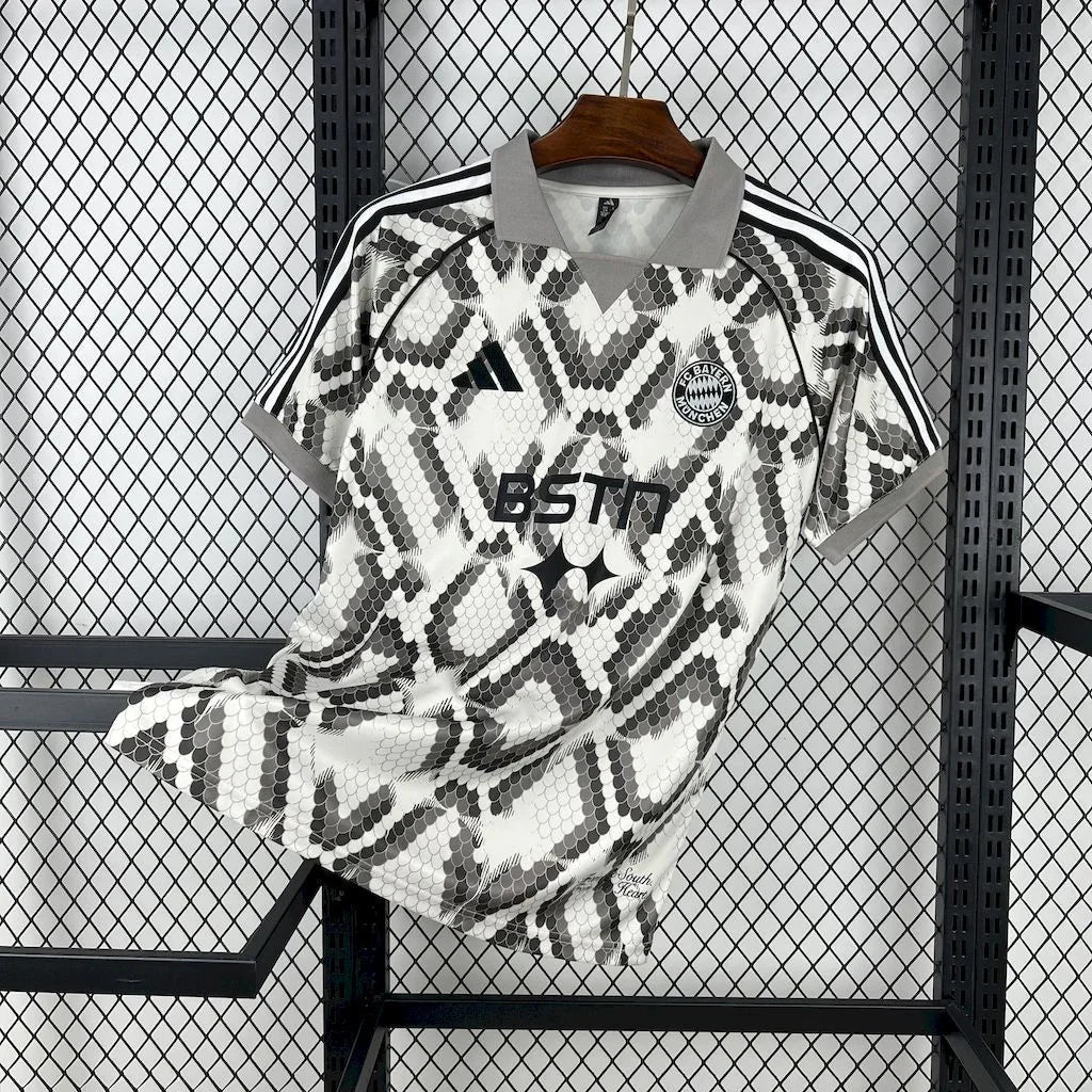 Maillot Bayern Munich concept 2025-26 par Le 12 -ème Maillot, devant avec logo du club et design moderne.