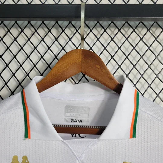 Maillot extérieur à manches longues Le 12 -ème Venise 2023-2024, design en bleu et blanc, tissu technique.