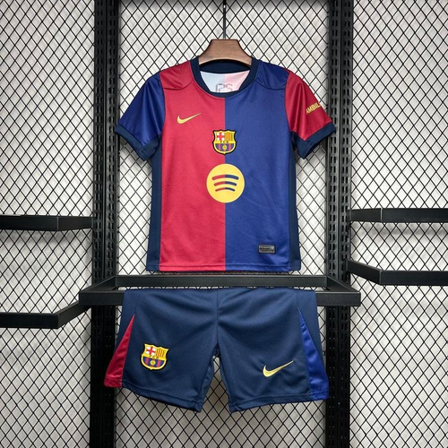 Ensemble pour enfant 24/25 ans Le 12 -ème Maillot avec maillot Barcelone, vêtements pour garçon ou fille, style sportif et confortable