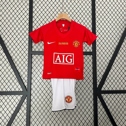 Ensemble pour enfant Manchester United Le 12 -ème Maillot, vêtements pour 2-3 ans, logo et couleurs du club.