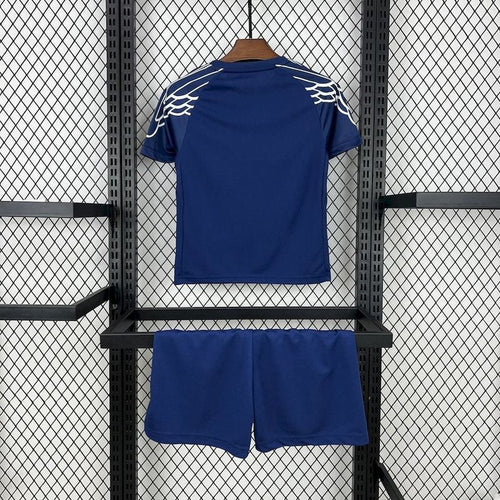 Ensemble enfant PSG bleu Le 12 -ème Maillot 24/25, vêtements pour garçon de 2-3 ans, look sportif et coloré
