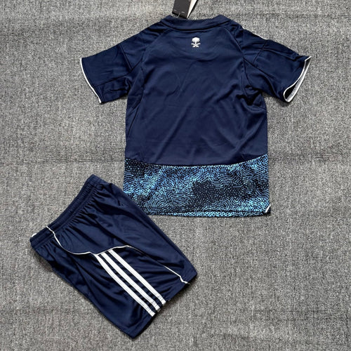 Ensemble enfant Al-Nassr extérieur pour 2-3 ans, marque Le 12 -ème Maillot, vêtements pour jeunes enfants.