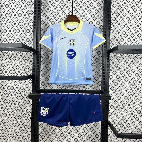Ensemble pour enfant Barcelone bleu de la marque Le 12 -ème Maillot, comprenant un haut et un pantalon pour enfants de 2 à 3 ans