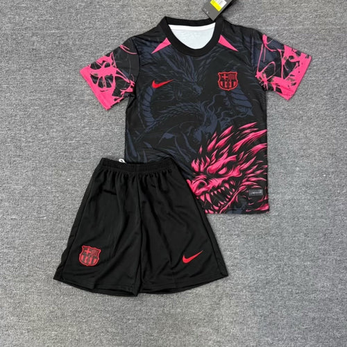 Ensemble pour enfant Le 12 -ème Maillot Barcelone spécial noir, taille 25/26, vêtements confortables et stylés pour enfants.