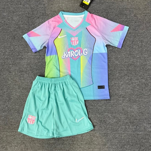 Ensemble pour enfant Le 12 -ème Maillot Barcelone spécial bleu, taille 25/26, vêtement confortable pour jeune enfant.