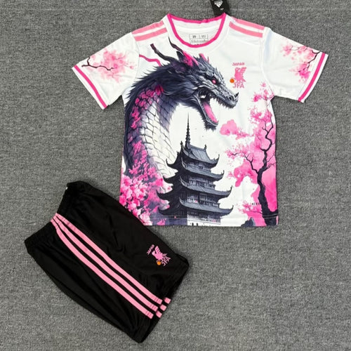 Ensemble enfant 25/26 ans Le 12 -ème Maillot avec motif dragon japonais, vêtements pour jeunes enfants.