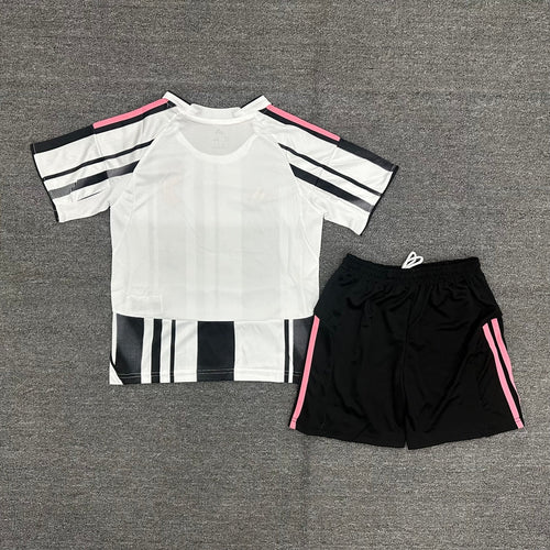 Ensemble enfant Juventus domicile Le 12 -ème Maillot, maillot et short pour garçon 2-3 ans, gris et blanc avec logo Juventus
