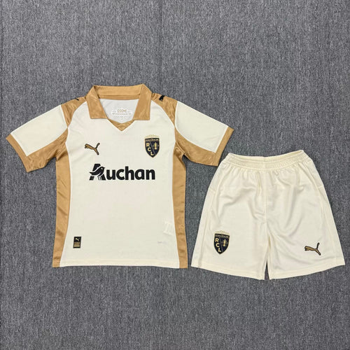 Ensemble pour enfant Le 12 -ème Maillot, taille 25/26, avec un motif Lens Third, en coton confortable.