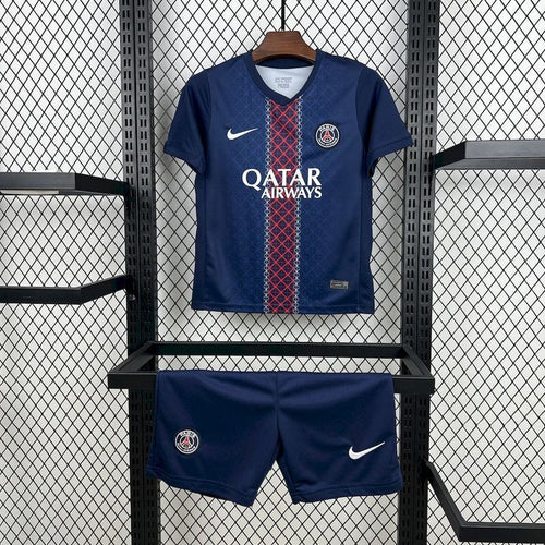 Ensemble enfant PSG domicile, taille 25/26 ans, avec maillot et short Le 12 -ème Maillot, pour garçon ou fille.