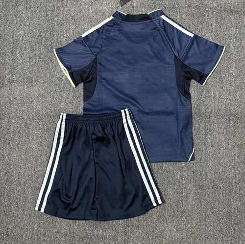 Ensemble enfant Real Madrid extérieur Le 12 -ème Maillot, veste et pantalon en tissu bleu et blanc, pour 2-3 ans, taille 25/26