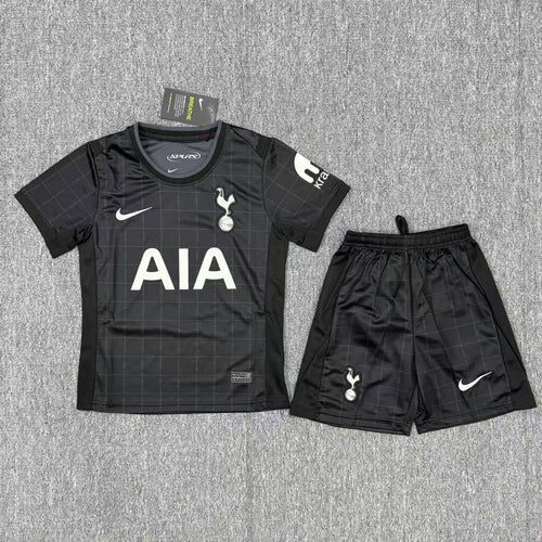 Ensemble enfant Tottenham extérieur Le 12 -ème Maillot, taille 25/26, vêtements pour garçon ou fille, vue de face.