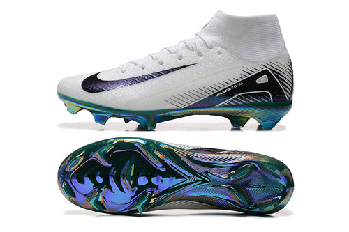Crampons Nike Mercurial Superfly 16 Elite XXV pour football, semelles à crampons en acier, design performant et léger.