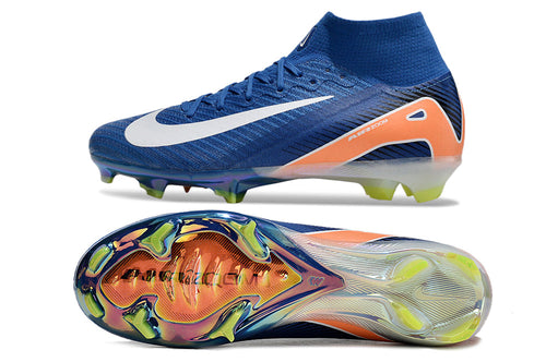 Crampons Mercurial Superfly 16 Elite XXV pour football, conçus pour performance et adhérence sur le terrain.