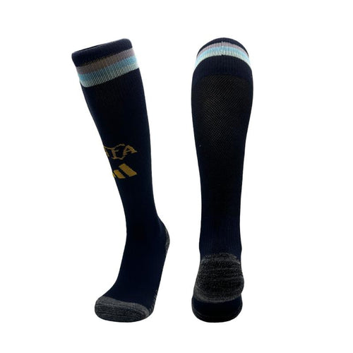 Chaussettes Argentine Domicile de Le 12 -ème Maillot, blanc avec détails bleus et argentins, pour supporter l'équipe nationale.