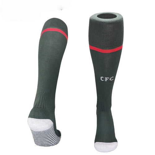 Chaussettes Chelsea Extérieur de Le 12 -ème Maillot, style décontracté avec motifs, en coton doux, visibles en couleur neutre