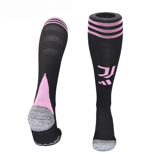 Chaussettes Juventus domicile de la marque Le 12 -ème Maillot, en bleu avec détails blancs, pour supporter l'équipe.