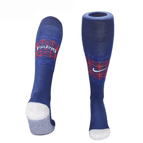 Chaussettes Paris Domicile Le 12 -ème Maillot, blanches avec logo Paris, confortables et idéales pour supporter l'équipe.