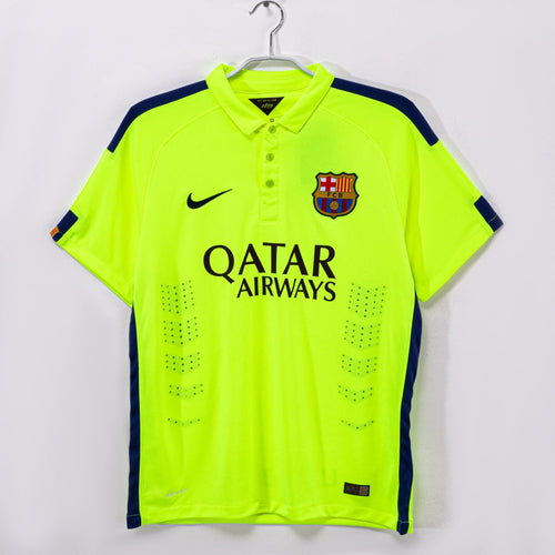 Maillot Barcelone Third Rétro 2014-2015 Le 12 -ème Maillot, maillot de football avec logo du FC Barcelone et design rétro.