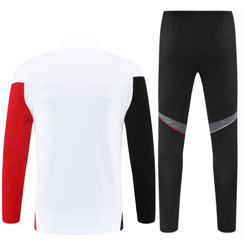 Ensemble Ajax blanc pour enfants, taille 25/26, par Le 12 -ème Maillot, maillot de football blanc avec logo Ajax.