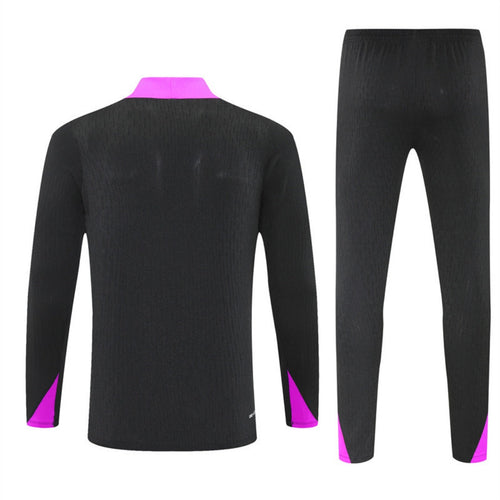 Ensemble de football Allemagne vs Angleterre 25/26, noir, marque Le 12 -ème Maillot, maillot de sport pour fans.