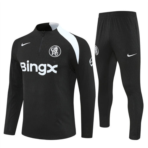 Ensemble Chelsea noir pour enfant, taille 25/26, par Le 12 -ème Maillot, vêtement confortable et élégant pour jeunes.