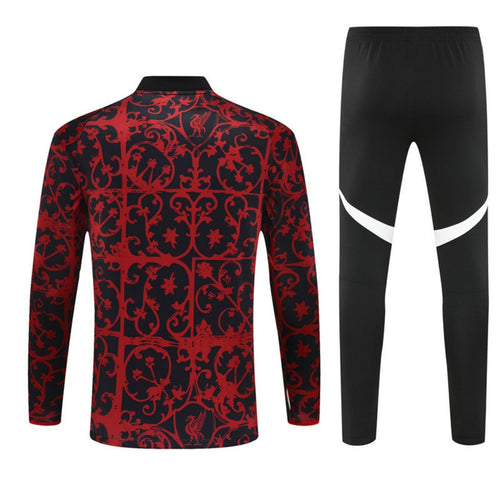 Ensemble Liverpool rouge 25/26 de Le 12-ème Maillot, maillot et short assortis pour fans de football.