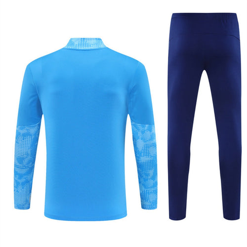 Ensemble Manchester City bleu pour enfants de 25/26 ans, maillot de football de la marque Le 12 -ème Maillot.