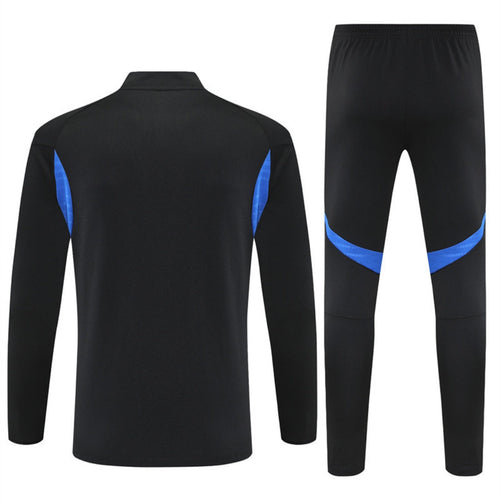 Ensemble Manchester United noir pour enfant, maillot et short de sport, par Le 12 -ème Maillot, taille 25/26 ans