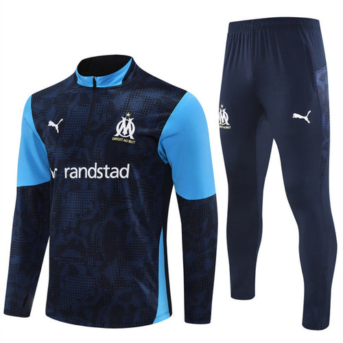 Ensemble Marseille bleu 25/26 ans, marque Le 12 -ème Maillot, vêtement pour jeunes avec design coloré et confortable.