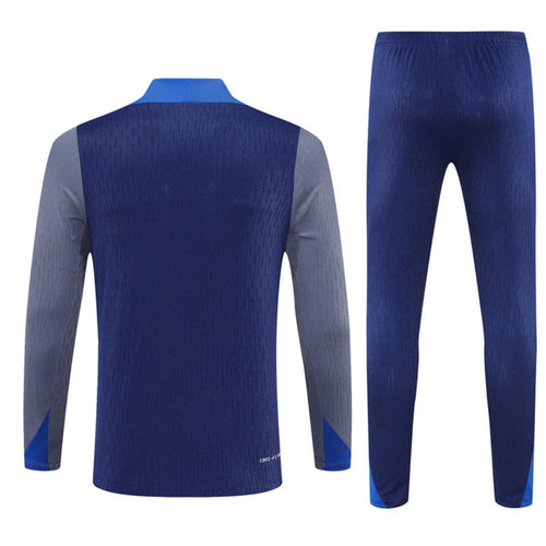 Ensemble PSG bleu spécial 25/26 pour le 12ème Maillot, comprenant maillot et short pour supporters du Paris Saint-Germain