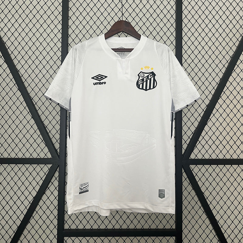 Maillot de football Santos 24/25 Le 12-ème Maillot, maillot de sport avec logo et couleurs officielles.